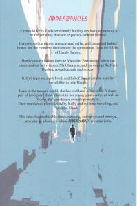 Appearances Back Cover